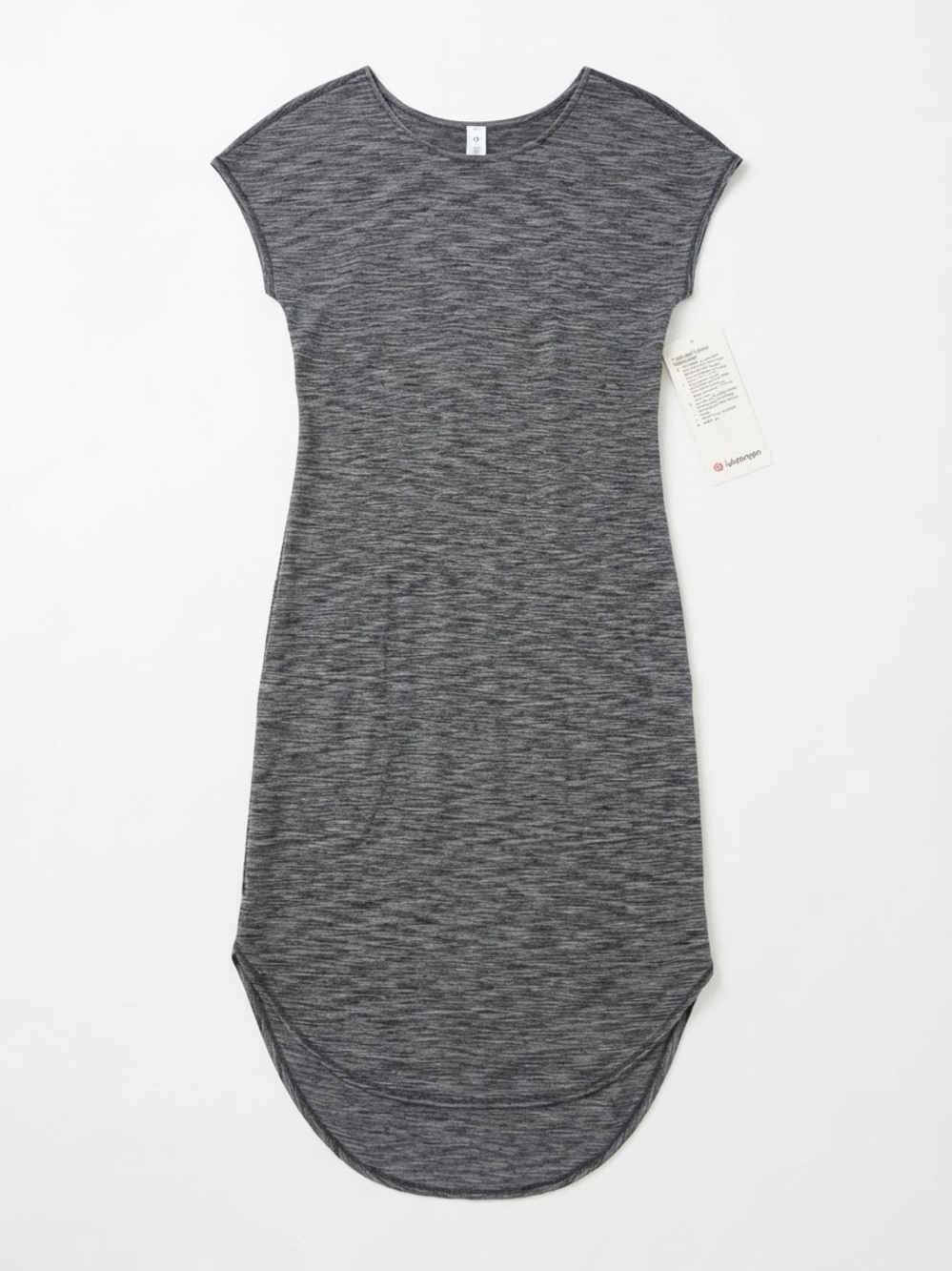 Lululemon NWT Retreat Dress in Heathered Black
